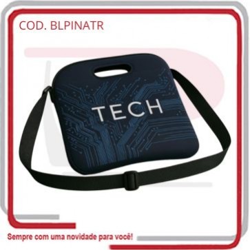 Porta Ipad em Neoprene c_ Alça Tiracolo Regulável 