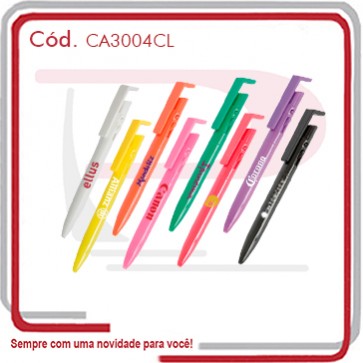 Caneta Esfero Copacabana Corpo em Cores Sólidas...