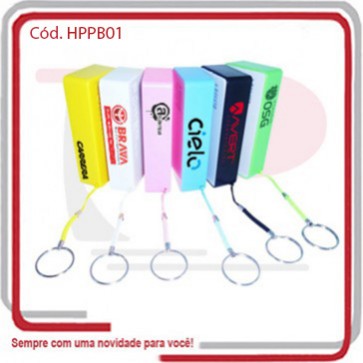 Bateria Power Bank 1.000 MAH Plástico .