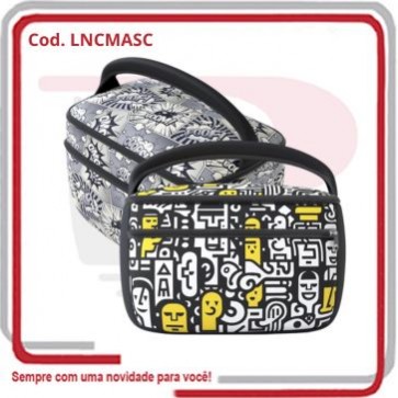 Lancheira Unissex em Neoprene 23 x 14 x 12 .