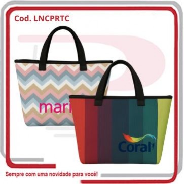 Lancheira prática em Neoprene 38 x 23 x 13 .
