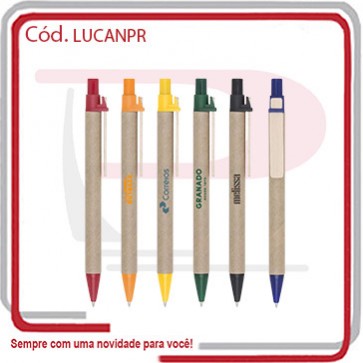 Caneta Eco Esfero em Papel Reciclado 74