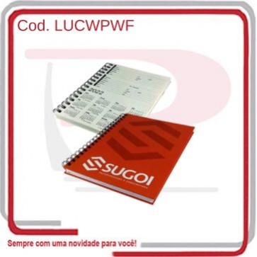 Caderno Wirebound Premium c_ Weiro 96 Folhas 18x25  585157