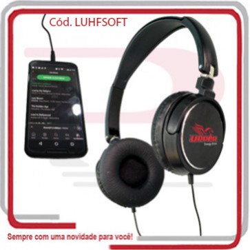 Head Fone Soft Dobrável com 2 Fones 1958763