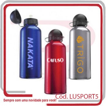 Squeeze Garrafa Sport Corpo Alumínio 500 Ml 09