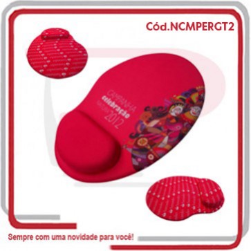 Mouse Pad Ergonômico Curvo Transfer Total c_ Apoio 22x26