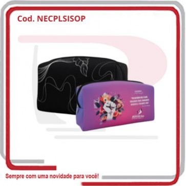 Necessaire Plus em Isoflex P 17cm x 11cm x 6cm .