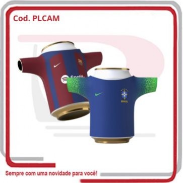 Porta Lata Neoprene Camiseta Sublimado .