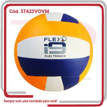 Bola de Voley Oficial em Vibox Matrizada 18 Gomos 423 