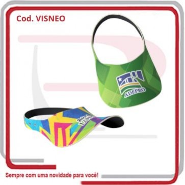 Viseira Regulável em Neuprene p_ Proteção dos Olhos e Face .