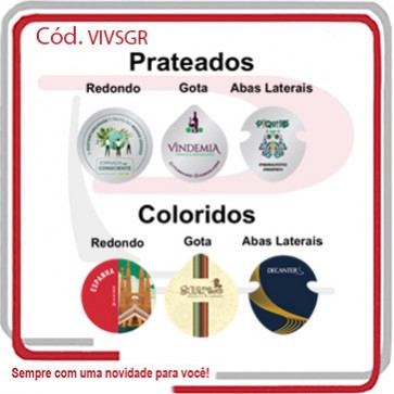 Salva Gotas Lâmina p_ Garrafas de Vinho em 3 Formatos