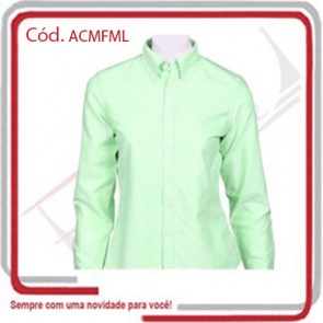 Camisa Social Passebem Feminina Manga Longa