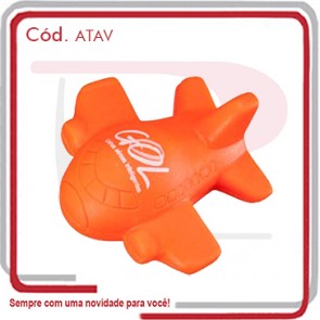 Anti Stress Modelo Avião em Vinil ..