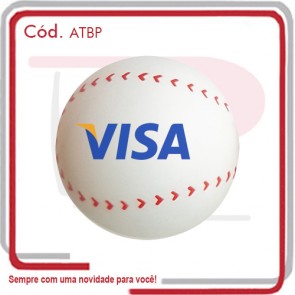 Anti Stress Modelo Bola de Baseball Pintada em Vinil ..