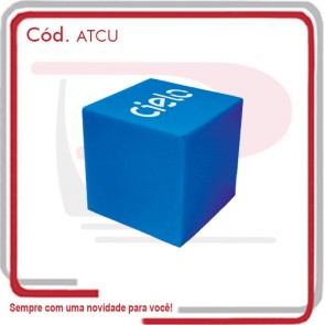 Anti Stress Modelo Cubo em Vinil -._