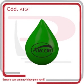 Anti Stress Modelo Gota em Vinil ..