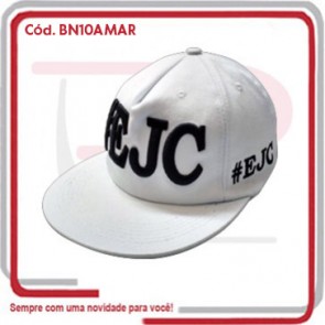 Boné Modelo Americano 4_5 Gomos Brim Aba Reta  