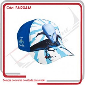 Boné Modelo Americano 4_5 Gomos em Microfibra .