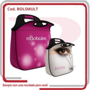 Bolsa Multiuso em Neoprene de 3 mm 34X22X30 cm .