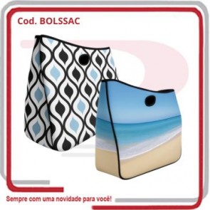 Bolsa Sacola em Neoprene 45cm x 34cm x 14cm .