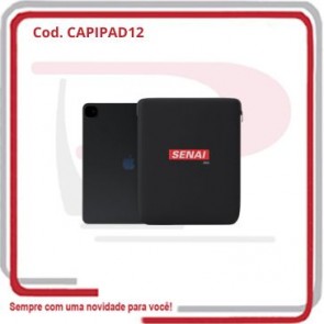 Pasta Capa p_ Aipad e Tablet 10 a 12,9 Pol. em Neoprene .