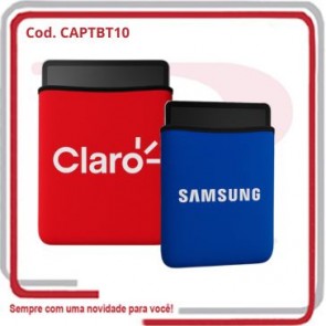Capa em Neoprene p_ Tablet de 10 Polegadas 19cm x 24cm .