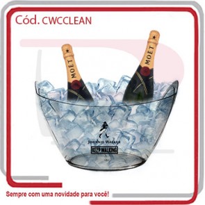 Champanheira Clean 6 Garrafas em PS ou PP 2503 ..