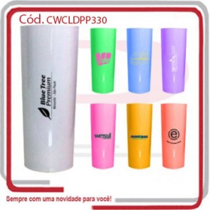 Copo Long Drink em PP Cores Sólidas 330 Ml ..