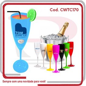 Taça Copo Champanhe em PS Cristal 170 Ml ..