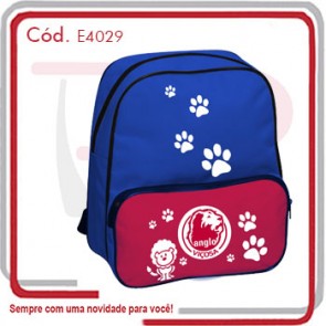 Mochila Escolar Infantil 2 Divisórias 28x35x9
