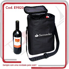 Porta Vinho Térmico p_ 2 Garrafas
