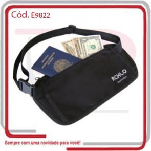 Porta Dólar e Passaporte Camuflado de Cintura