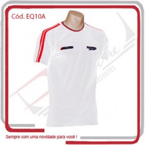 Camiseta Careca Unissex 100% Algodão Branca