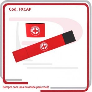 Faixa Capitão p_ Braço em Neoprene 42x7,7 .
