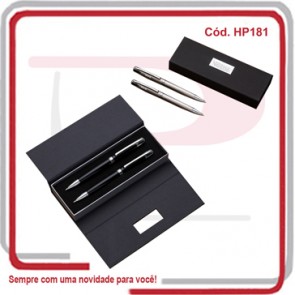 Conjunto Caneta Lapiseira Executiva em Estojo  