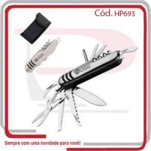 Canivete 11 Funções Metal 8x2