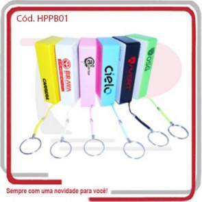 Bateria Power Bank 1.000 MAH Plástico .