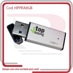 Pen Drive Com Tampa Alumínio 8 GB