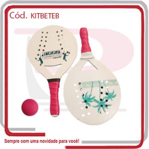 Raquetes p_ Beach Tennis c_ Bolinha