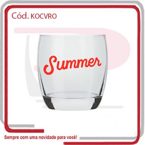 Copo de Vidro Rocks Oca 330 Ml de Capacidade _ .
