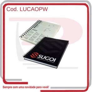 Caderno Office Printed c_ Weiro 96 Folhas 15 x 21  89892
