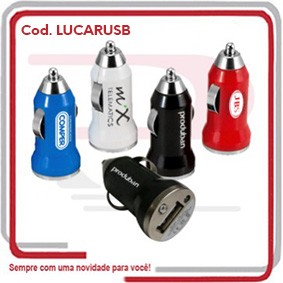 Carregador Adaptador UBS para Carro 1506