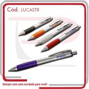 Caneta Promocional Strip Escrita Esfero 60