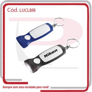 Chaveiro Lanterna Bright em ABS 112147