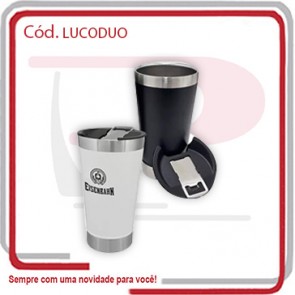 Copo Duo Thermo com Abridor 500 Ml 96356