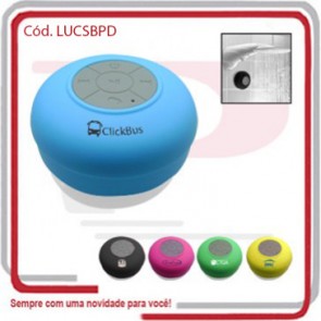 Caixa de Som Bluetooth Prova Dágua 8,5x5 90876