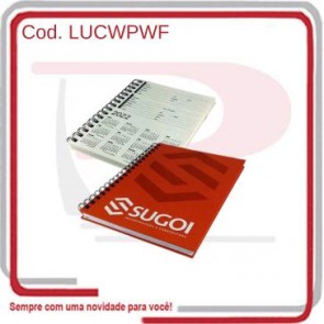 Caderno Wirebound Premium c_ Weiro 96 Folhas 18x25  585157