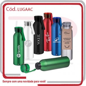 Squeeze Garrafa Áquila Colors Alumínio 650 Ml 35313