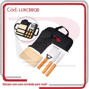 Kit Churrasco Barbacoa com 6 Peças 666251