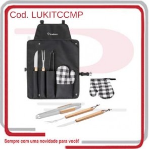 Kit Churrasco Champ Master 5 Peças  52387